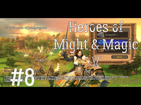 Let's play Heroes of Might and Magic V #008 | Sanctuary Campaign (The Fall of the King)