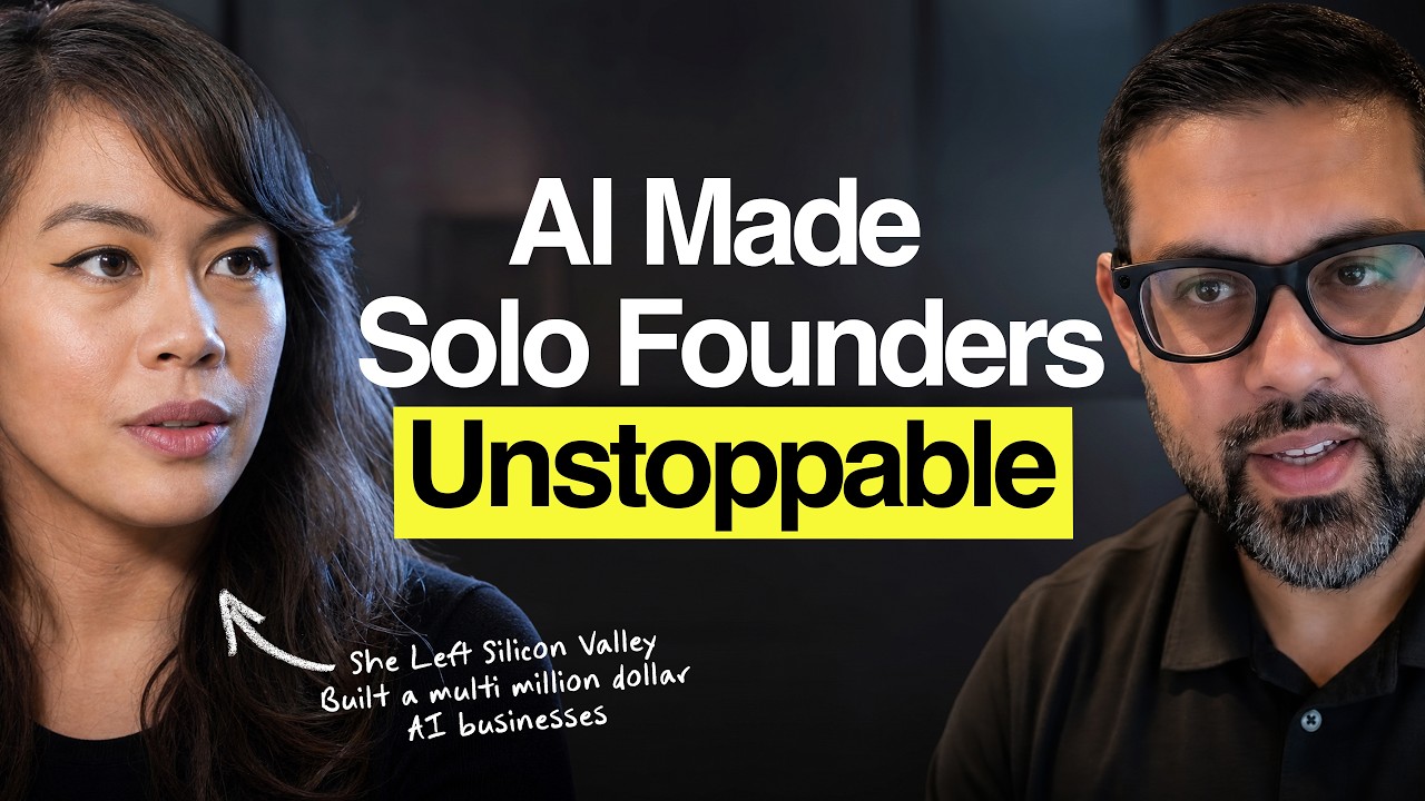 她一個人 solo 建立百萬美元 AI 企業，這裡是完整策略