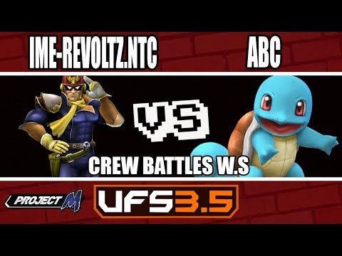UFSmash 3.5 - Project M - IME-REvoltz.ntc VS ABC - Crew Battles Winners Semi-Final