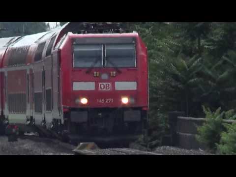 Traxx Lok mit ein seltenes Lichtzeichen bei der 146 271
