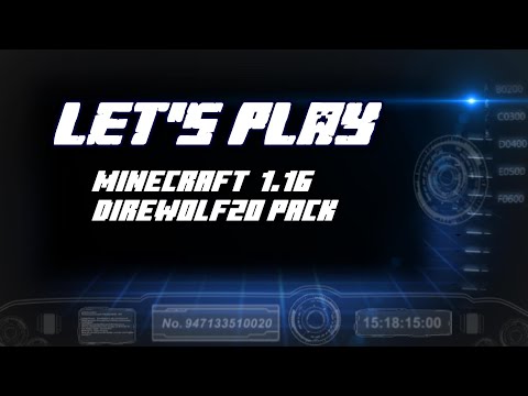 Direwolf20's Modpack 1.16 Let's Play Episode 10 Plastic!