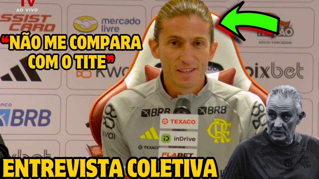 ENTREVISTA COLETIVA FILIPE LUÍS NO FLAMENGO - APRESENTAÇÃO FILIPE LUÍS NO FLAMENGO