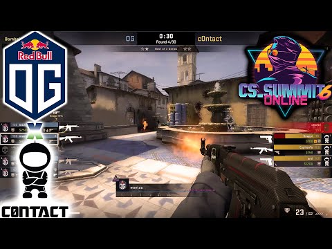 OG ON FIRE! 🇪🇺 OG vs 🇪🇺 c0ntact INFERNO HIGHLIGHTS - Cs summit 6 Europe Regional Qualifier