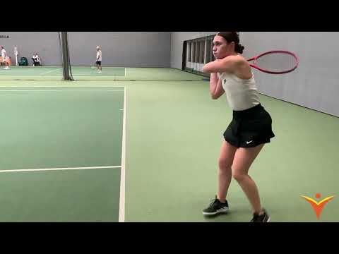 College Tennis Recruiting Video - Fall 2023 - Fleur Gaalman - Slamstox