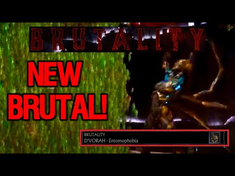 We Unlocked the NEW D'Vorah Brutality and it's AMAZING!