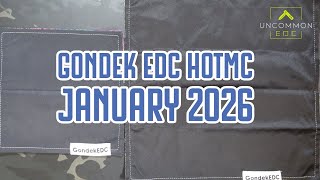 January 2026: Gondek EDC Hank of the Month Club (HOTMC) Standard & XL Unveiling
