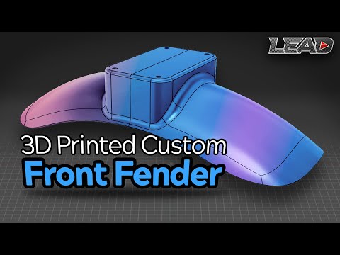 How to Model A Motorcycle Fender with Fusion | GPz Build Series Part 2