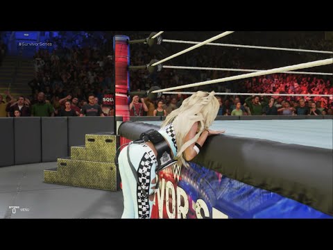 WWE 2K19 - Kairi Sane and Charlotte Flair VS Bianca BelAir and Liv Morgan