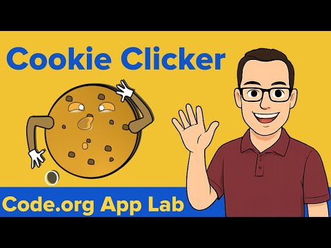 Code.org App Lab: Cookie Clicker Game Tutorial