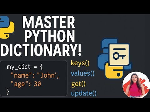 Lecture 10 Master Python Dictionaries Python Tutorial For Beginners