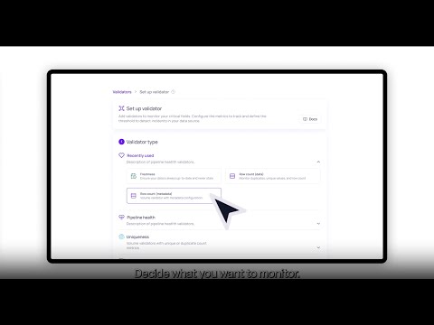 Intro to Validio: Automated Data Observability & Quality
