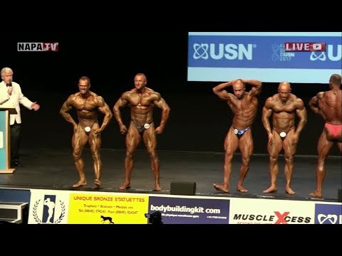 Jan Motal - NABBA Mr Universe 2017 - Posedown & Results