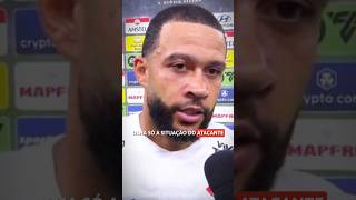 Veja só a situação de Memphis Depay 😱 #corinthians #futebol #futebolbrasileiro