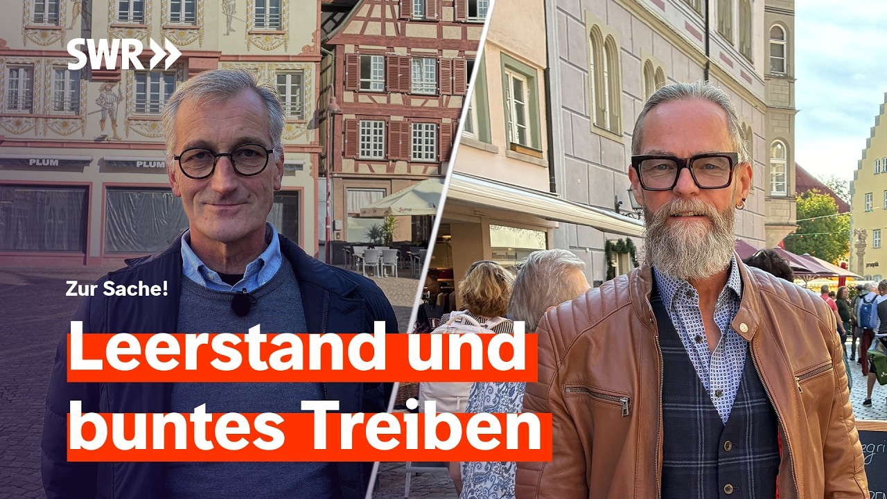 Zwei Innenstädte – zwei Lebensgefühle I Zur Sache! Baden-Württemberg