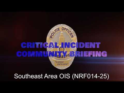 Southwest Area OIS - April 23, 2025