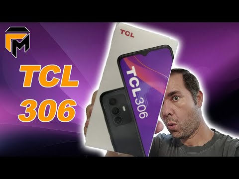 El móvil más barato de 2022, TCL 306 unboxing en español. Gama básica cn buena pantalla y batería