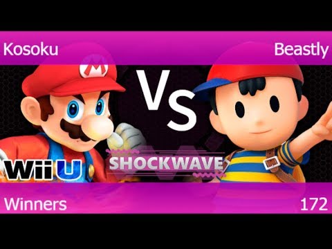 SW 172 - GGEA | Kosoku (Mario) vs NF | Beastly (Ness) Winners - Smash 4