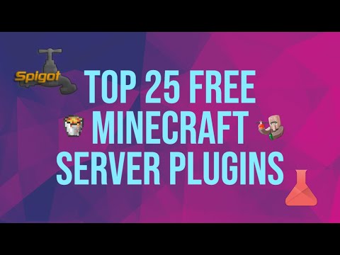 Top 25 Minecraft Server FREE Plugins