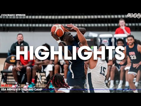 HIGHLIGHTS // USA Men's U19 Wrap up training camp