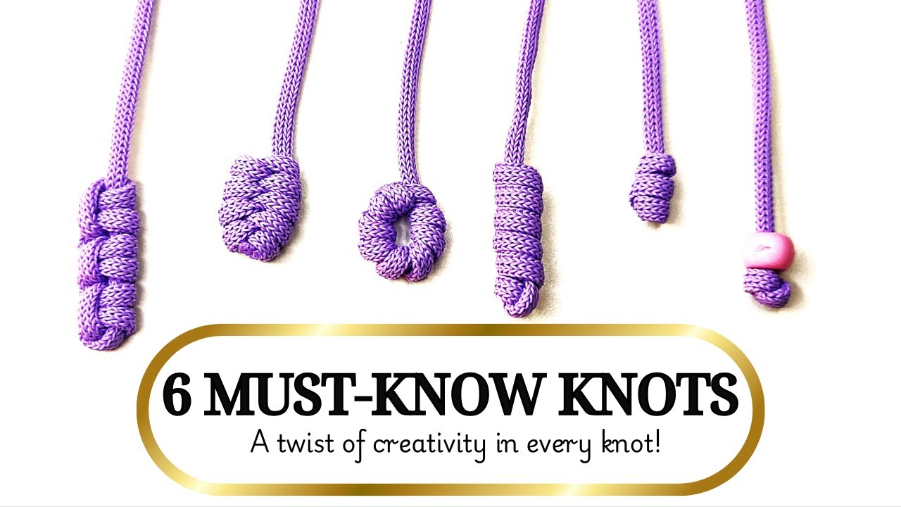 Creative Knot Designs for Bracelets, Bands & More