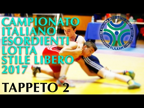 Lotta Campionato Italiano Esordienti SL 2017  - TAPPETO 2