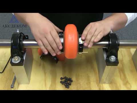 Монтаж торообразной муфты Rexnord Omega