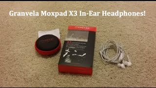 Video thumbnail for Granvela Moxpad X3 In-Ear Headphones! by SyTekCity