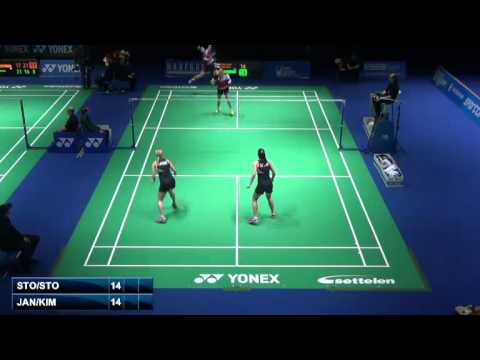 R16 - WD - Jang Y.N. / Kim S.Y. vs G.Stoeva / S.Stoeva - 2014 Swiss Badminton Open
