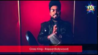 Famous rapper Crazy King gave his best wishes to YES I AM