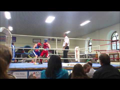 Boxen Falkenstein/Harz - Kampf Zobel (blau) vs. Teichmann (rot)