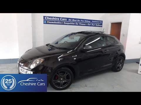 Alfa Romeo Mito QV Line in Black for sale in Cheshire