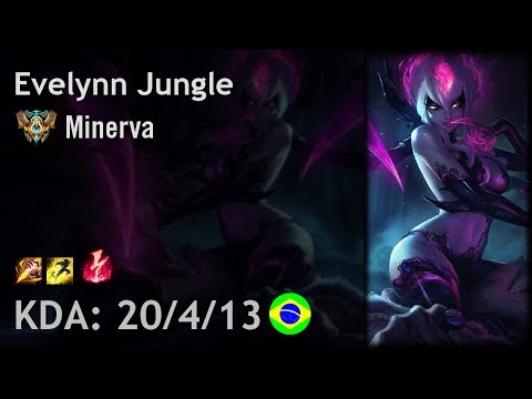 Evelynn Jungle vs Olaf - Minerva - BR Challenger Patch 7.24