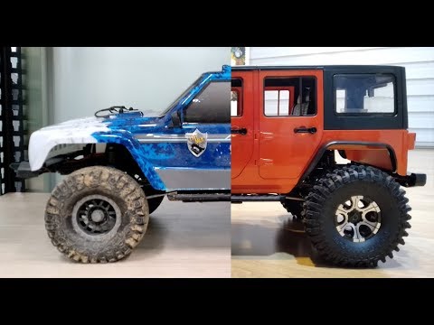 (Rubicon #11) 티락에서 루비콘 바디로 바꾸기~ :) 1/10 RC car freemen(t-rock) body to rubicon body
