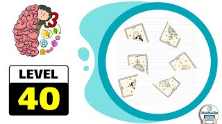 Brain Test 3 Level 40 (Latest version) Walkthrough