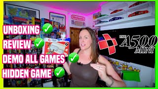Amiga 500 Mini Review! PLUS How to add the SECRET GAME!