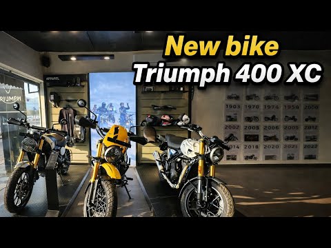 New bike Triumph 400 XC … 