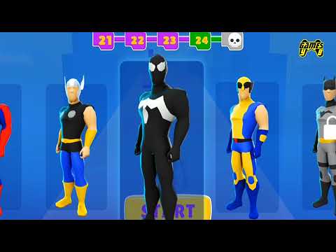 Mashup Hero Thor Venom Wolverine (HOMA GAMES) Android iOS Gameplay - YouTube