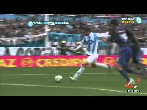 Gol de César Andrés Carignano - Racing vs Atlético Rafaela - Torneo Inicial 2012 - HD FULL