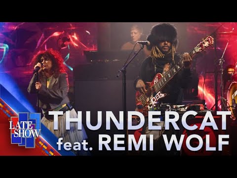 “Children of the Baked Potato” – Thundercat feat. Remi Wolf (LIVE on The Late Show)
