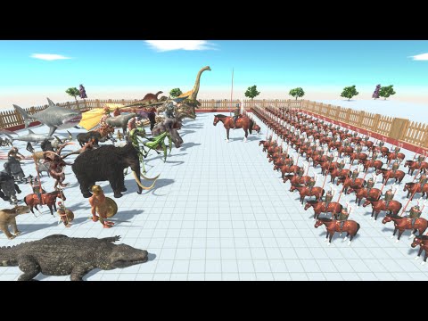 100X Hussar vs Every Faction - Animal Revolt Battle Simulator