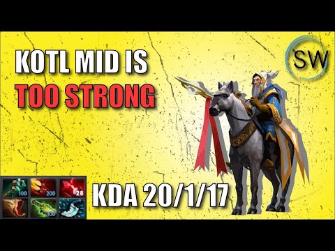 CARRYING THE TEAM WITH KOTL MID - HOW TO WIN IN IMMORTAL BRACKET - Coach SW (Sin Wei)