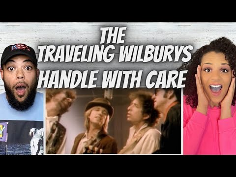 FIRST TIME HEARING The Traveling Wilburys  - Handle With Care REACTION