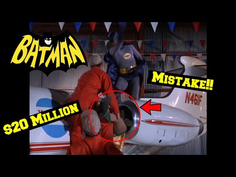 The $20 Million Dollar Jumbo Lear Jet Mistake! Batman (1960's) TV Show!