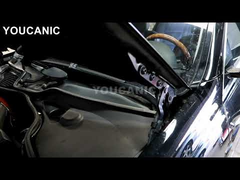 Mercedes-Benz How to Fully Open the Hood for Service