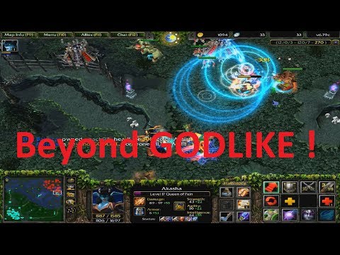 DotA 6.79c - Akasha, Queen of Pain Beyond GODLIKE !