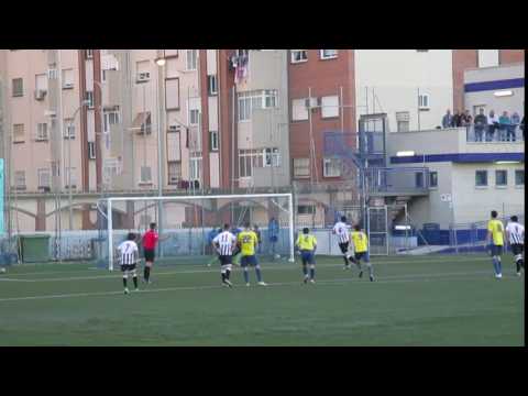 Penalty de Nico. FC Cartagena B - Esparragal