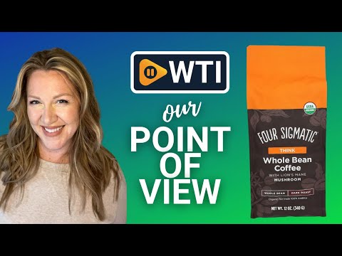 FOUR SIGMATIC Organic Lion's Mane Whole Bean Coffee - WTI product video review