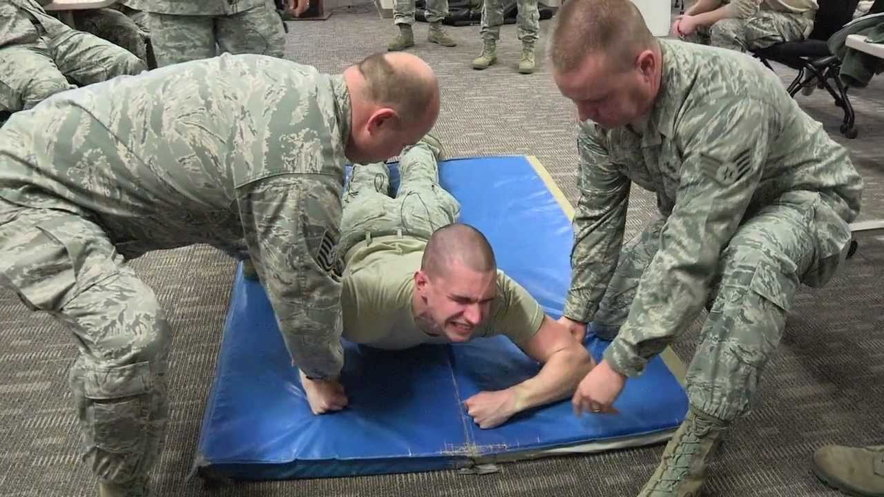 127th Security Forces Taser Training
