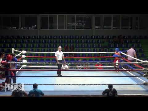 Denis Valdivia VS Enrique Ampie - Boxeo Amateur - Miercoles de Boxeo