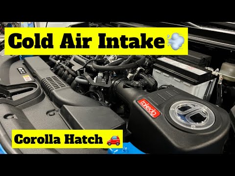 Installing the Takeda Cold Air Intake (Corolla Hatchback Build Series)